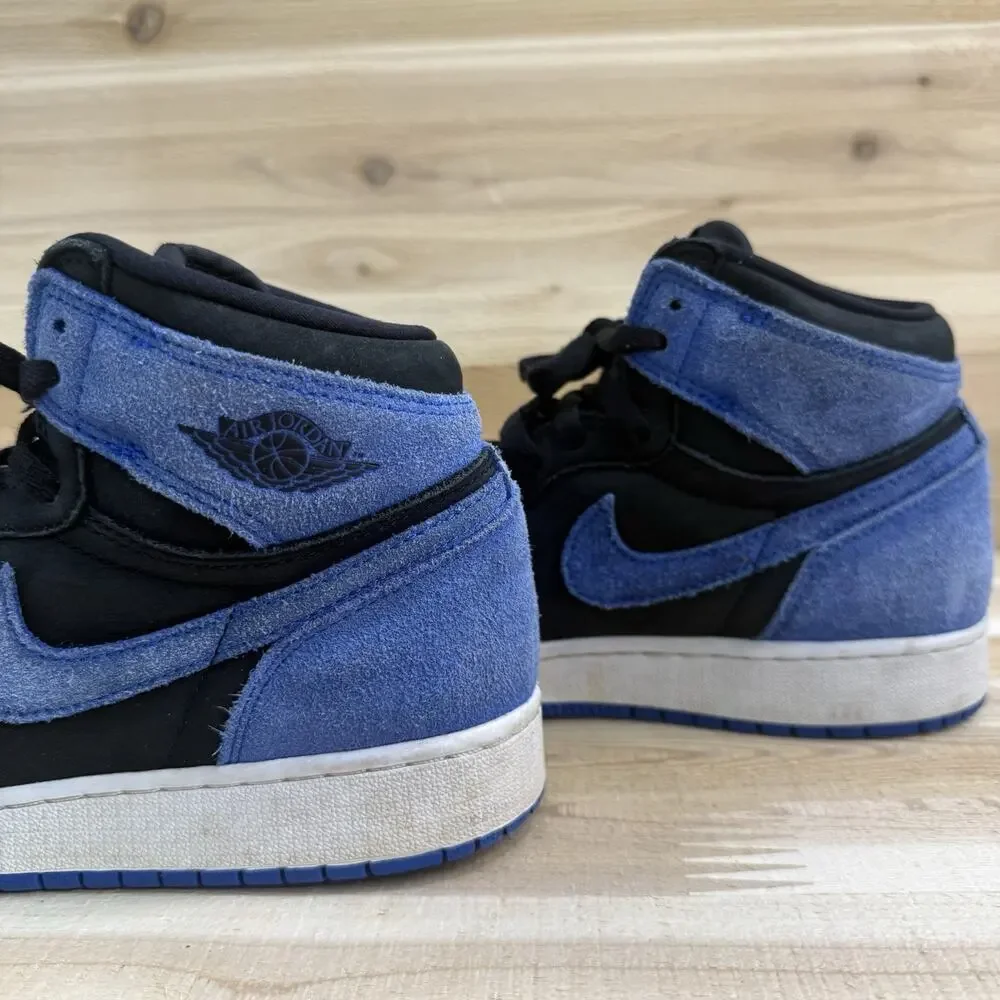 Nike Air Jordan 1 Retro High Shoes Royal Reimagined Size 6.5Y